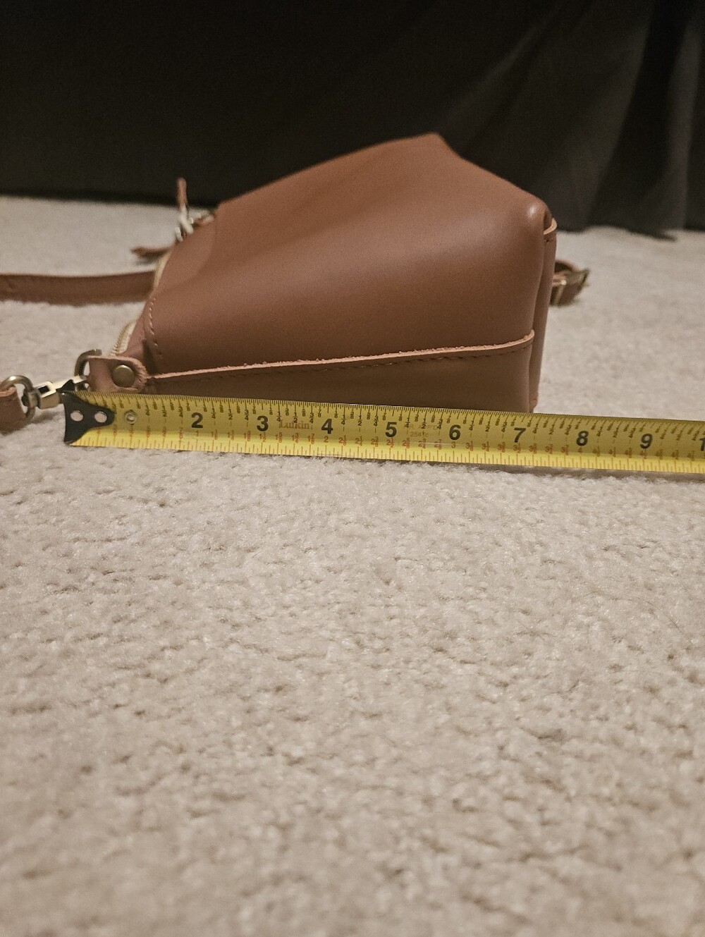 Portland Leather Poppy Purse In Sunkissed. - Picture 11 of 12